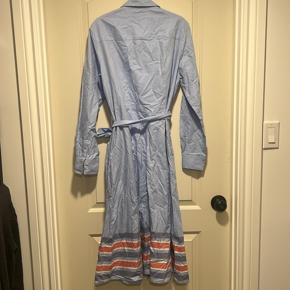 Boden Kate Chambray Shirt Dress Size 10 - Picture 9 of 10